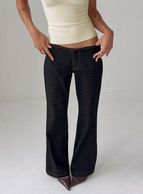 Buenos No Waist Low Rise Straight Leg Jeans Rohdenim
