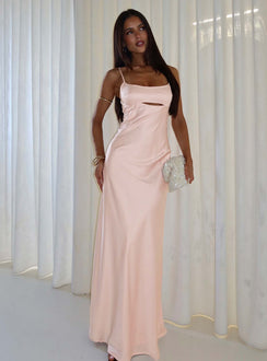 Powell Maxikleid Hellrosa