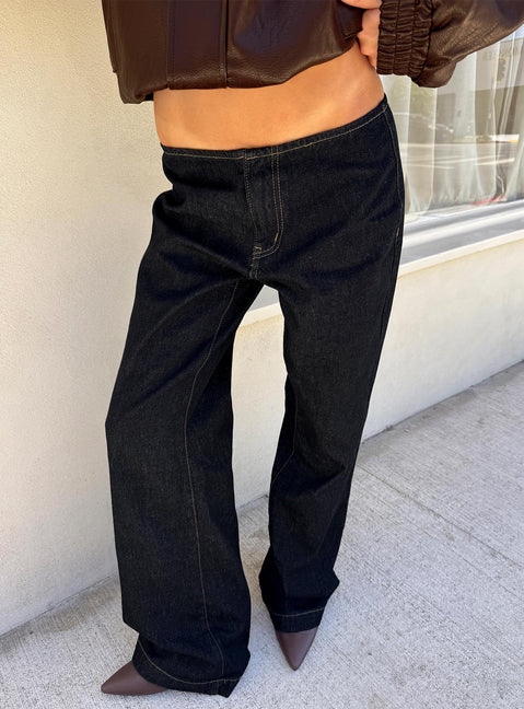 Buenos No Waist Low Rise Straight Leg Jeans Rohdenim