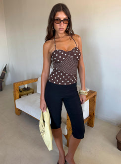 Samaira Capri-Hose Schwarz