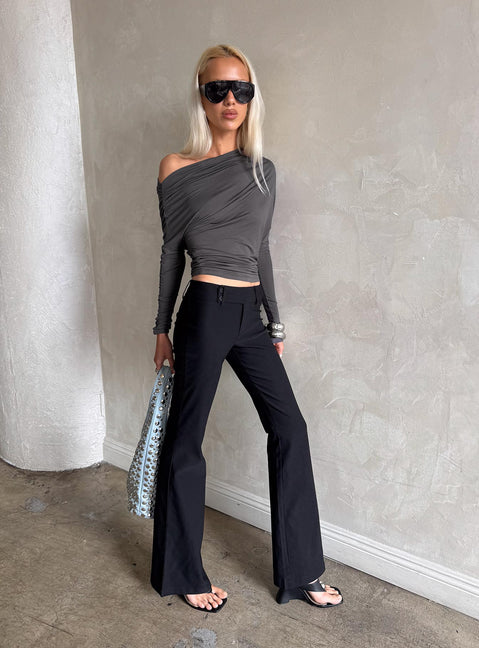 Kinkirk Flared Pants Schwarz