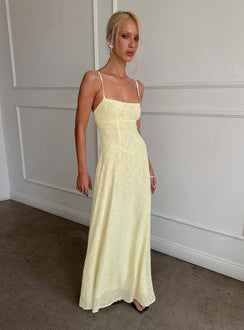 South Of France Maxikleid Gelb