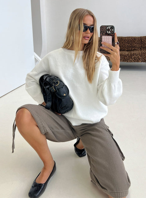 Ryanna Jumper White