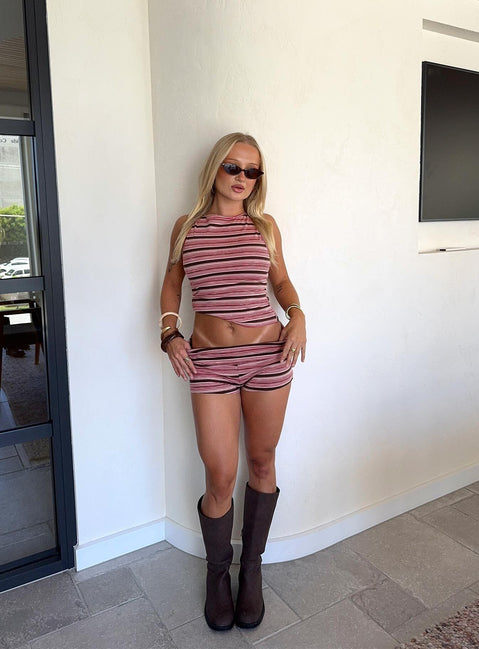 Manolo Co-ord mit Streifenmuster in Multi-Farben