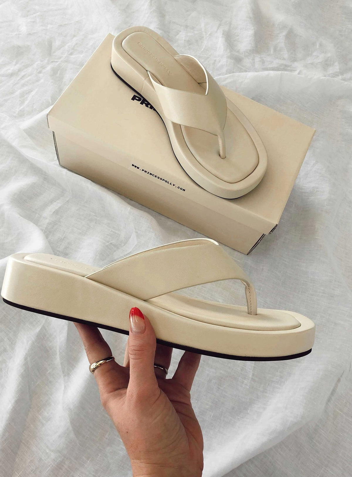 Tampa Sandalen Beige