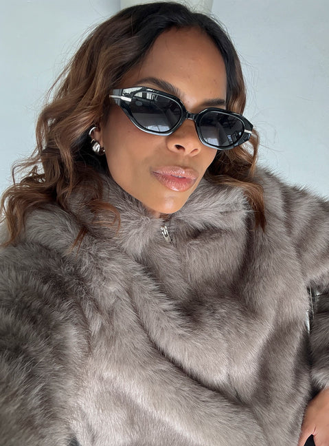 Sonnenbrille "Down The Line" Schwarz