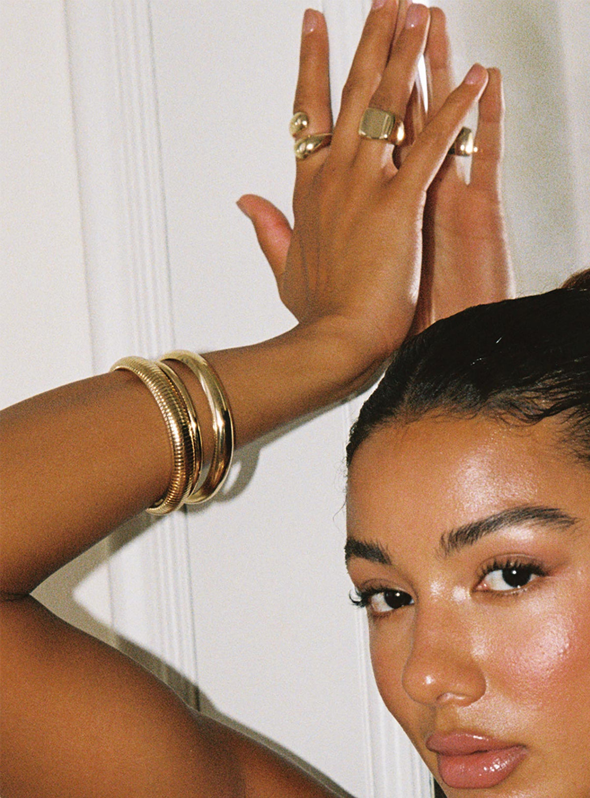 Dapperton Armreif-Set Gold