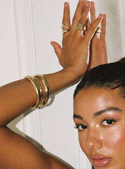Dapperton Armreif-Set Gold