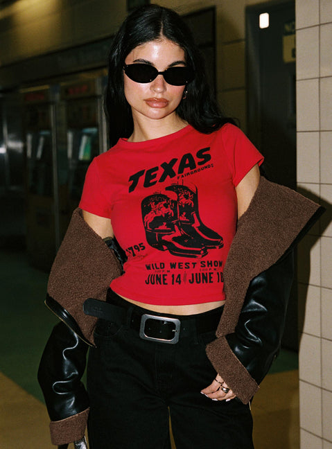 Texas Baby T-Shirt Rot