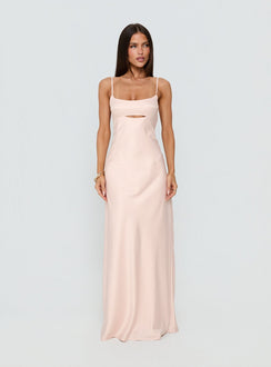 Powell Maxikleid Hellrosa