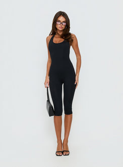 Daily Define 3/4 Capri-Jumpsuit Schwarz