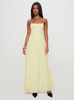 South Of France Maxikleid Gelb