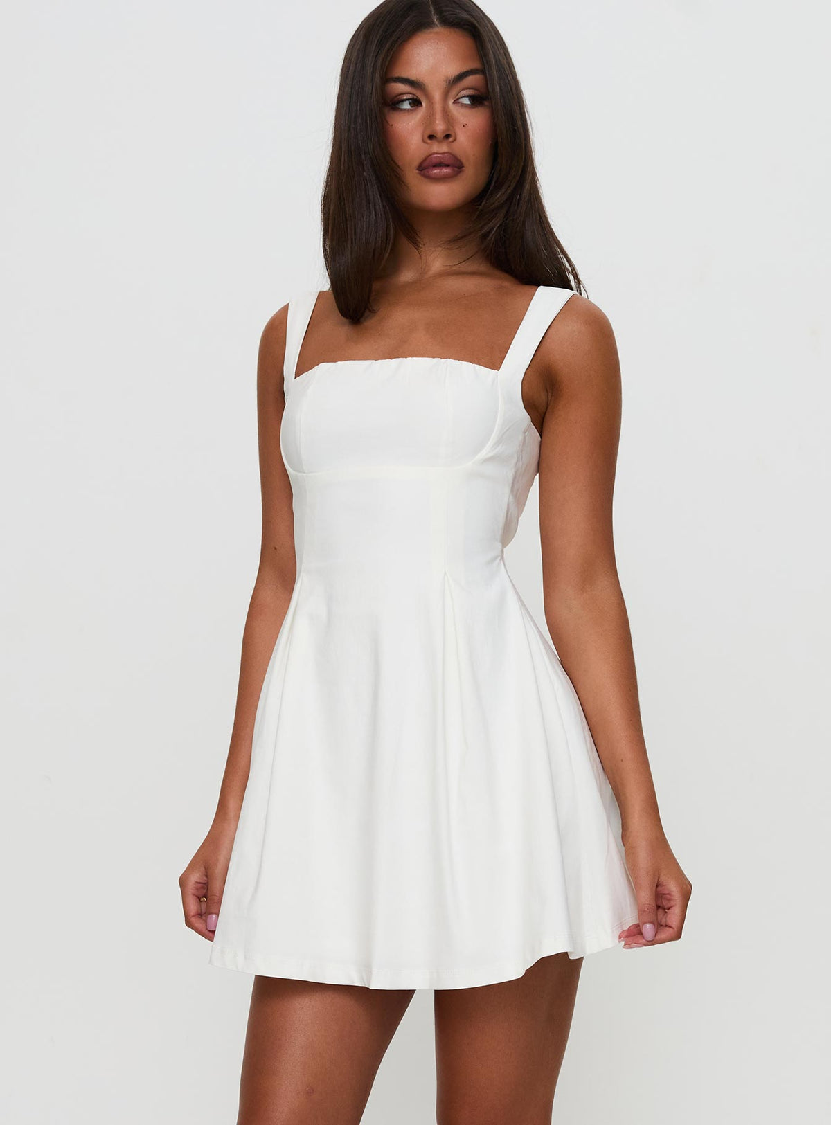 Xanthus Minikleid Weiß