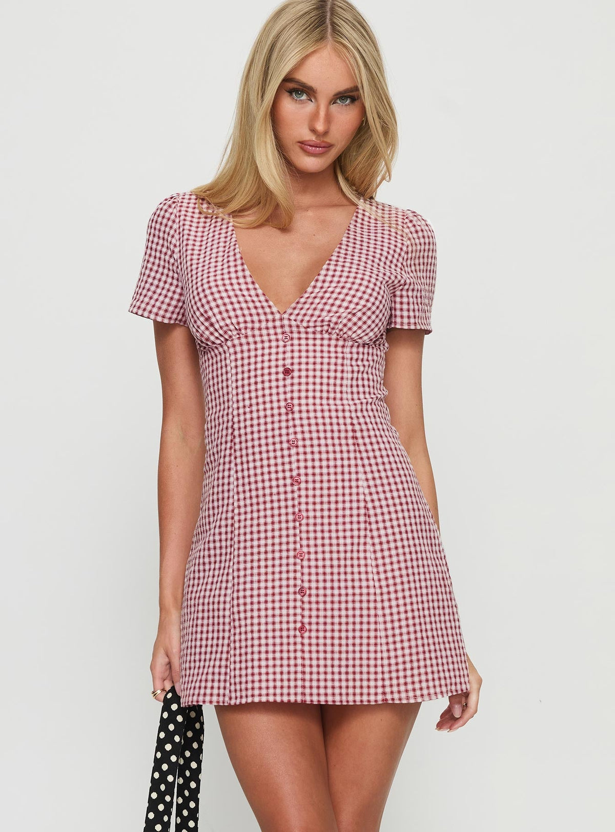 Jumpsuit Loveliness Rot Kariert