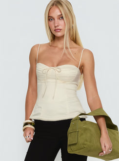 Hildy Neckholder Top Butter