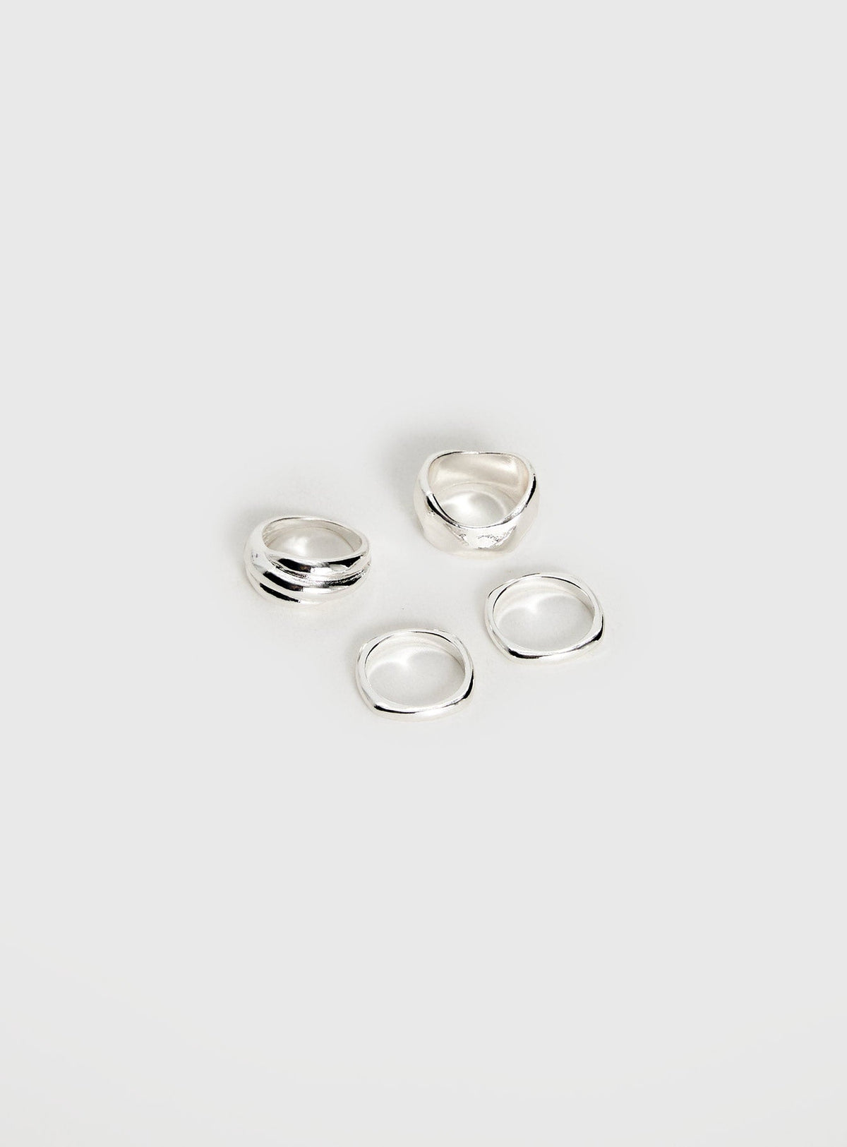 Crowded Room Ring-Set Silber