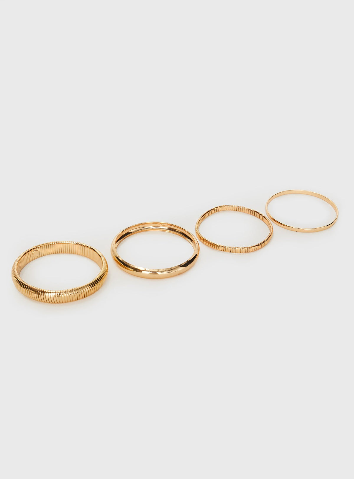 Dapperton Armreif-Set Gold