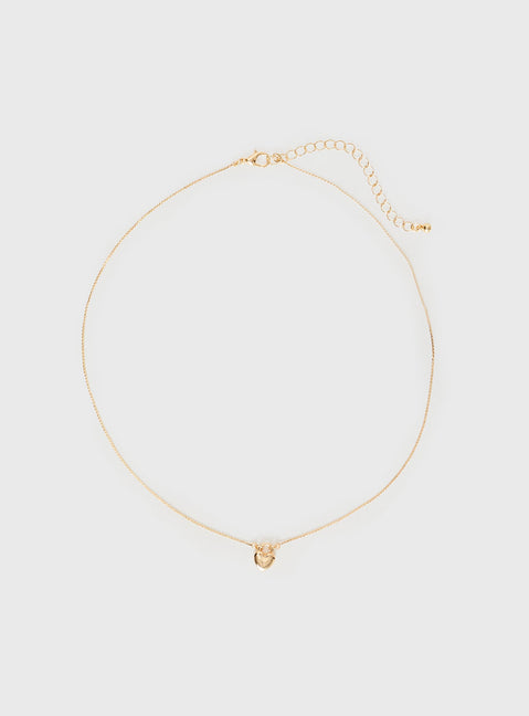 What You Love Halskette Gold