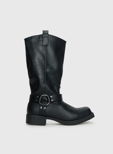 Wrecked Western Schwarz (Used-Look)