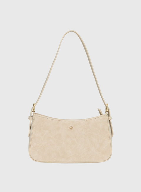 Peta & Jain Lilu Bag Cream Faux Suede