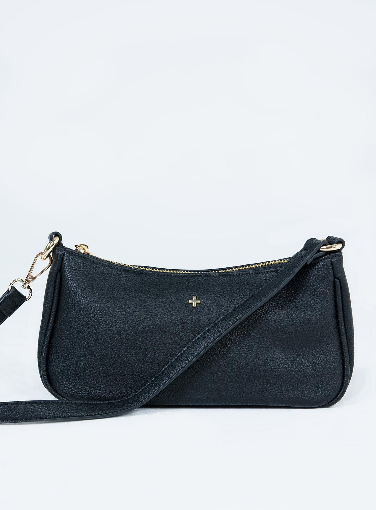 Peta & Jain Piper Tasche Schwarz Kiesel