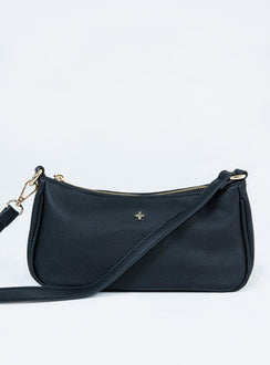 Peta & Jain Piper Tasche Schwarz Kiesel