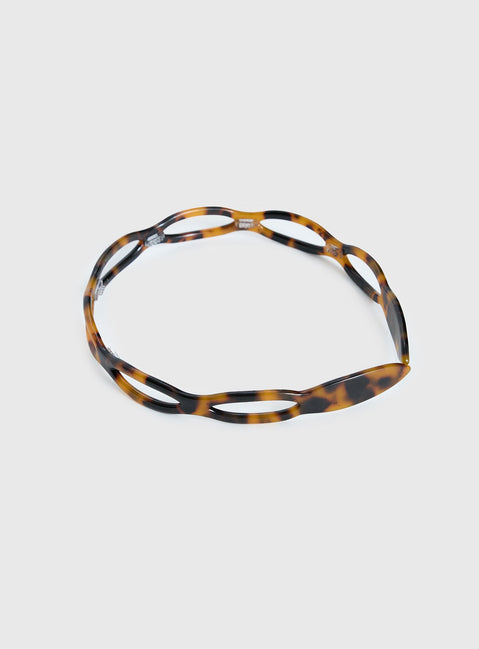 Slow Dance Haarband Dark Tort