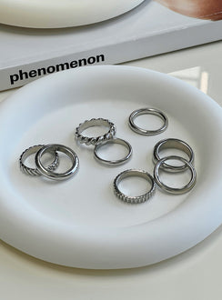 Strait Ring-Pack Silber
