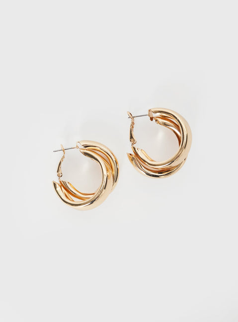 Zaveri Ohrringe Gold