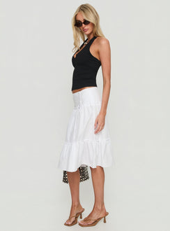 Cascades Low Rise Midirock Weiß