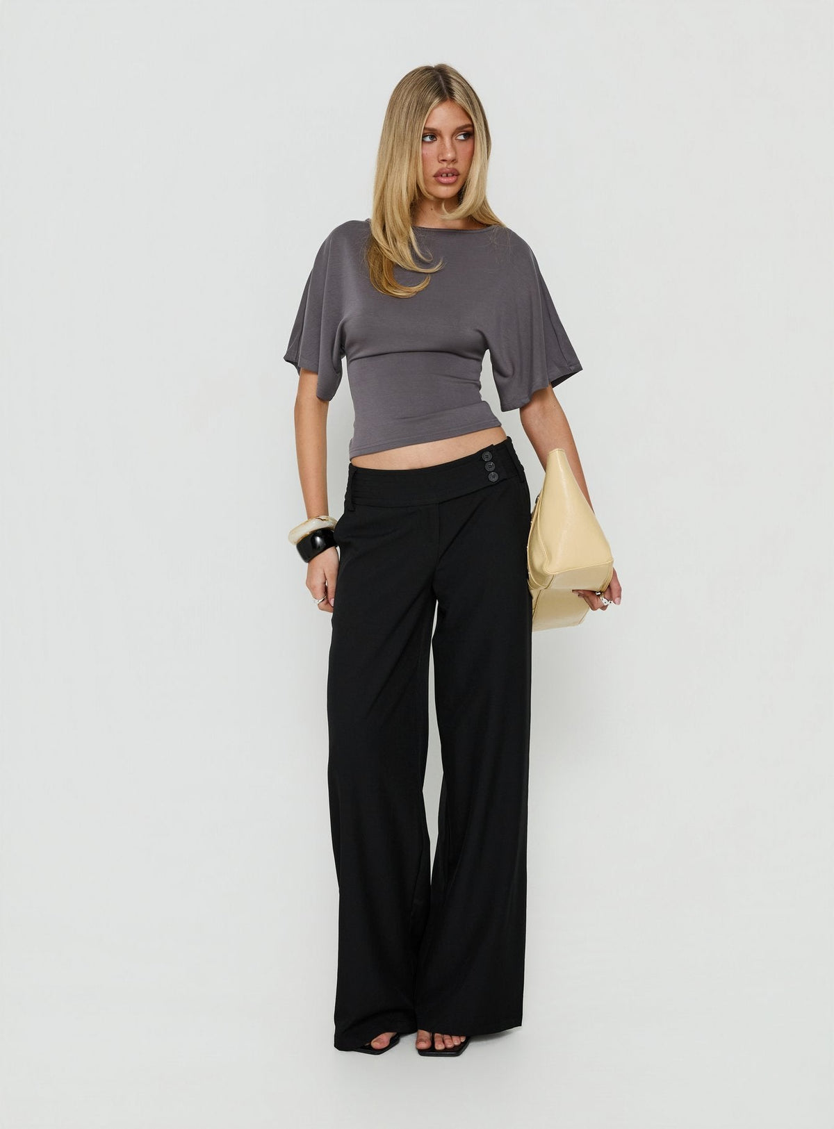 Cedars Low Rise Hose Schwarz