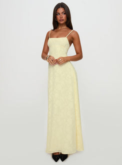 South Of France Maxikleid Gelb