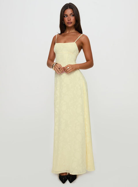 South Of France Maxikleid Gelb