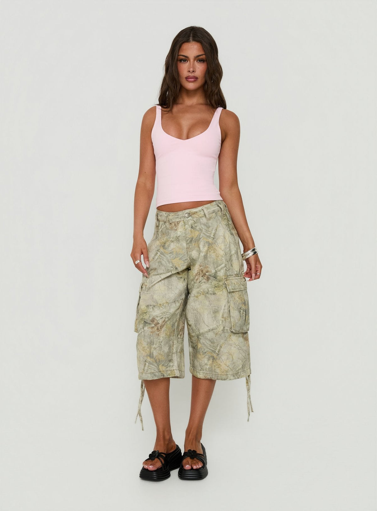 Daily Define V-Ausschnitt Westentop Pink