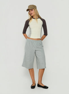 Daily Define 3/4-Arm Raglan-Shirt Multi
