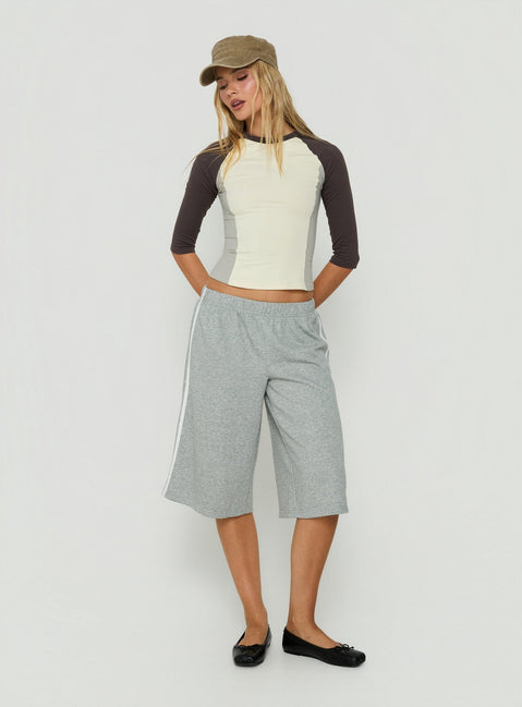 Daily Define 3/4-Arm Raglan-Shirt Multi