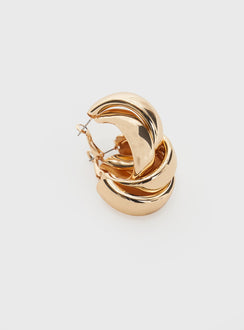 Zaveri Ohrringe Gold