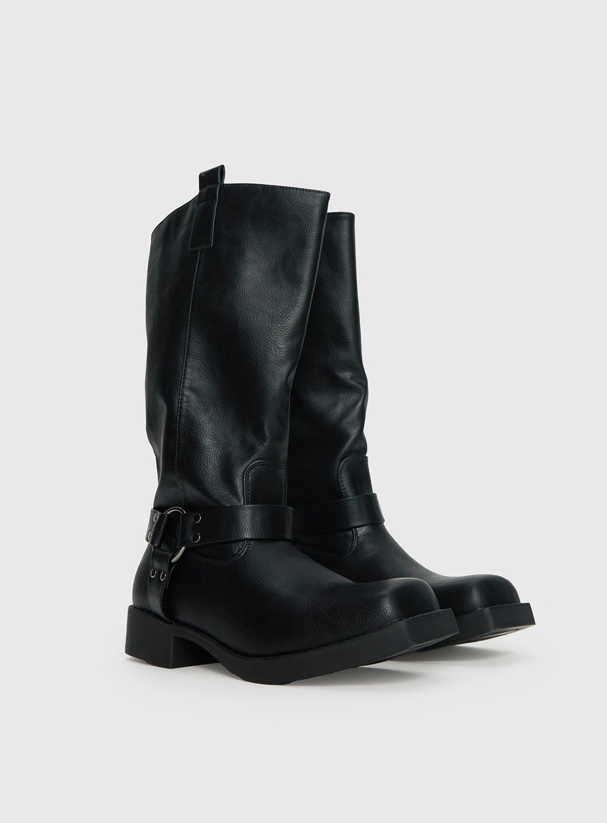 Wrecked Western Schwarz (Used-Look)