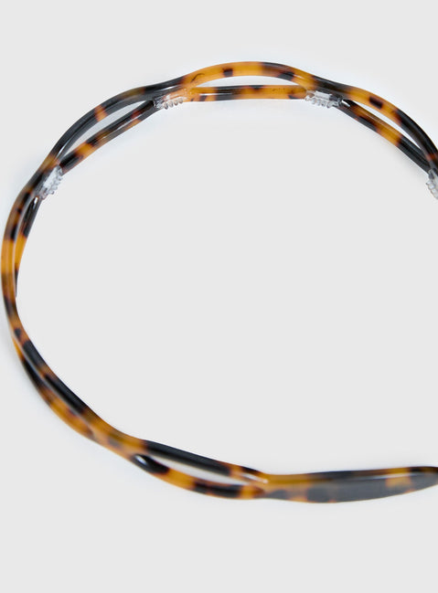Slow Dance Haarband Dark Tort