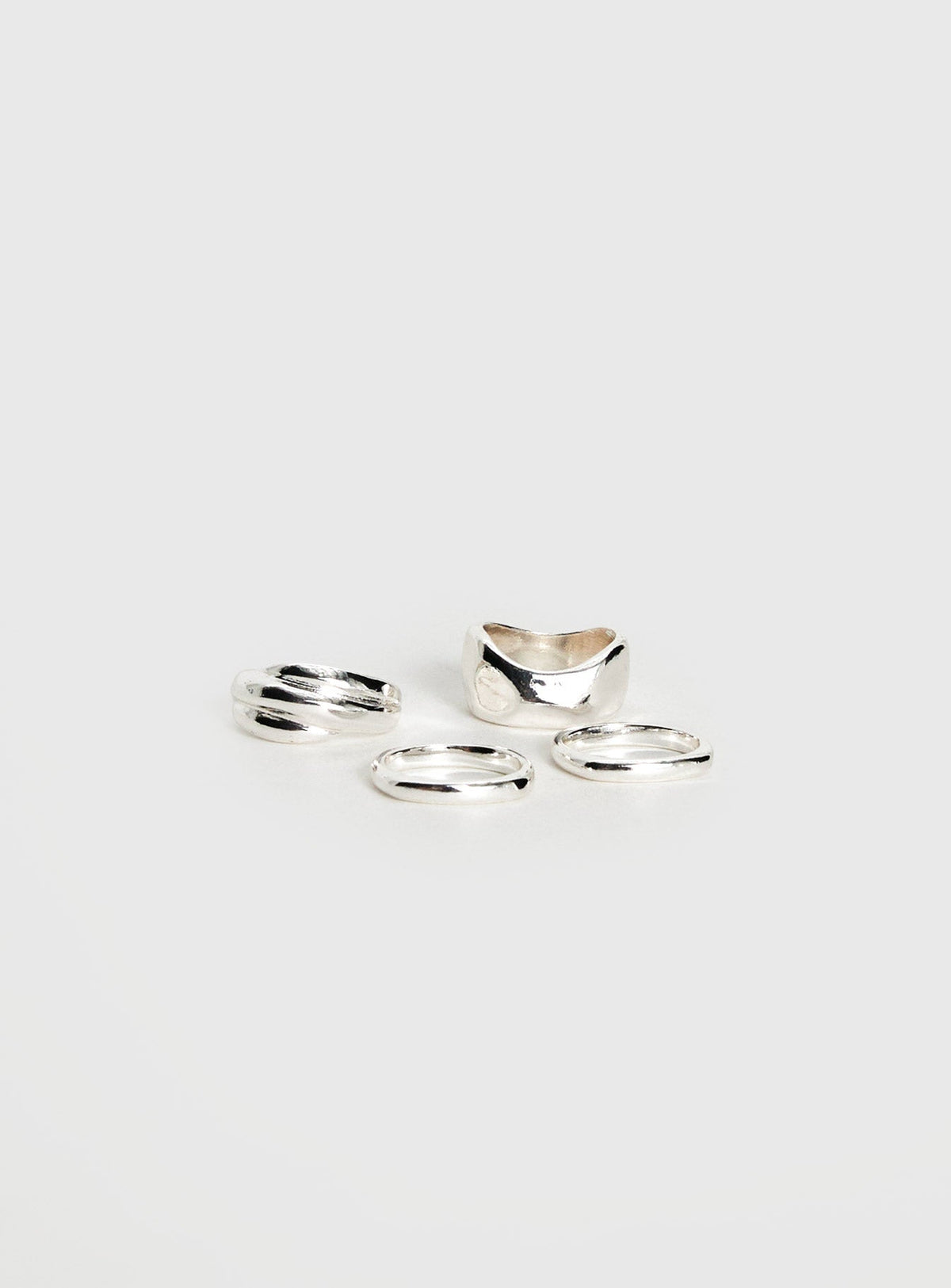 Crowded Room Ring-Set Silber