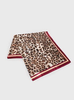Cooles Mädchen-Halstuch Leopard