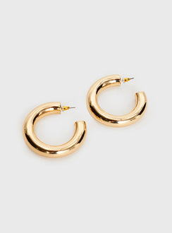 Samwell Chunky Ohrringe Gold