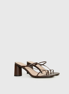 The Becka Heels Schokobraun