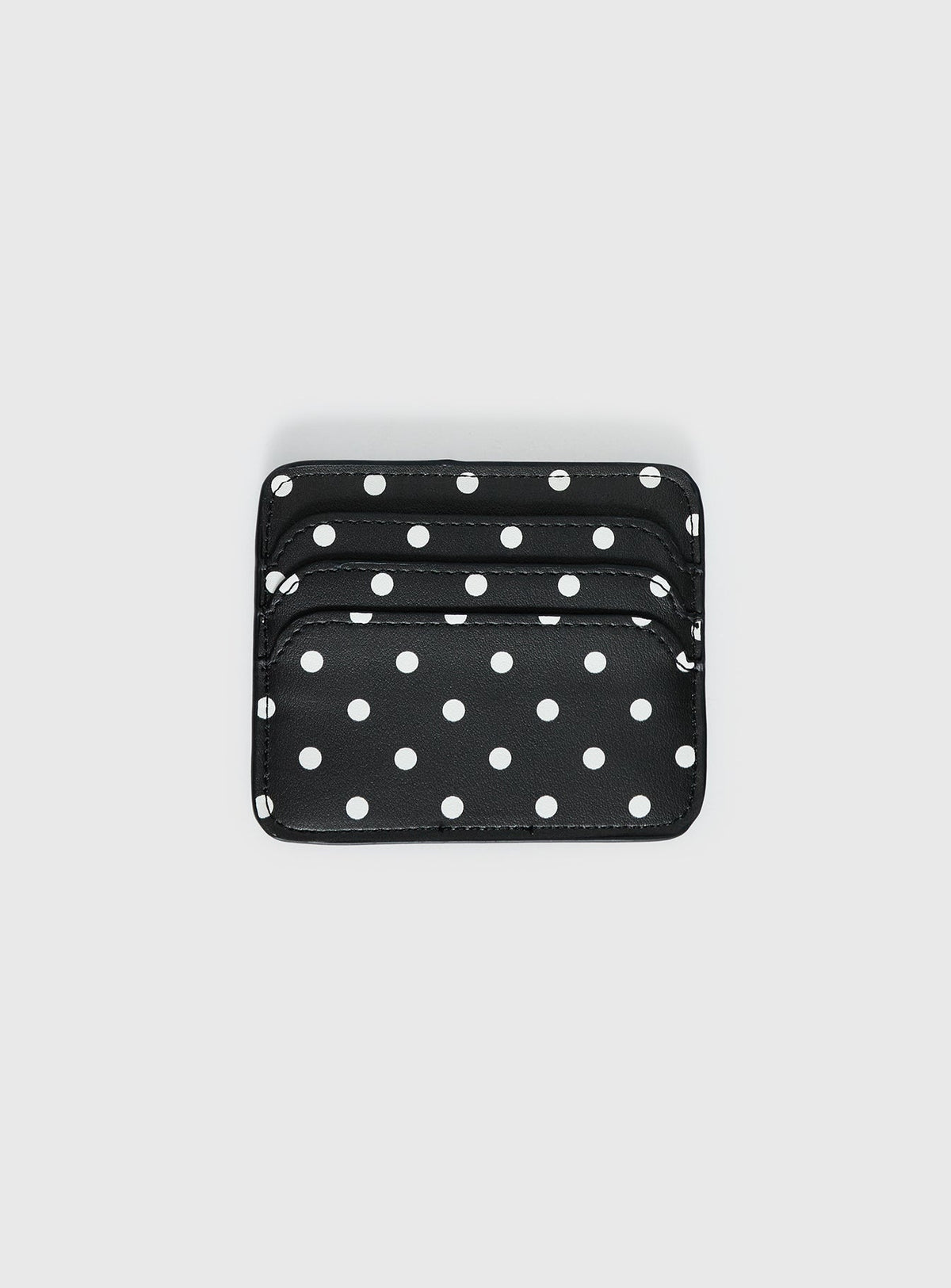 Kiss Of Life Kreditkartenhalter Schwarz Polka