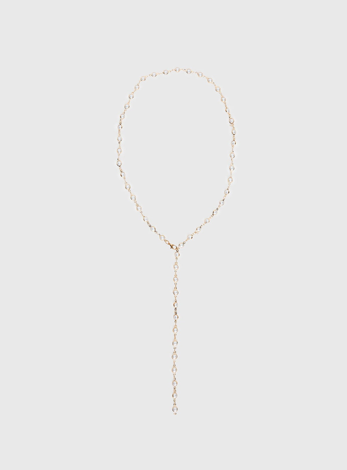 Elenita Lange Halskette Gold
