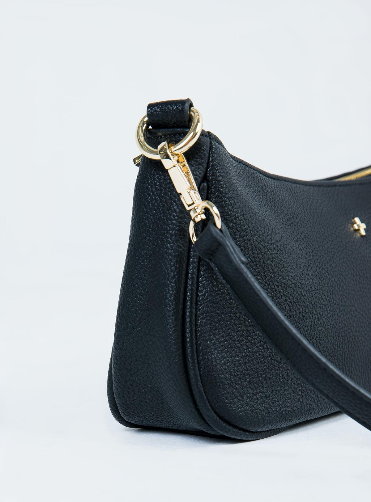 Peta & Jain Piper Tasche Schwarz Kiesel