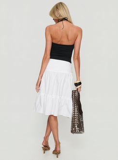 Cascades Low Rise Midirock Weiß