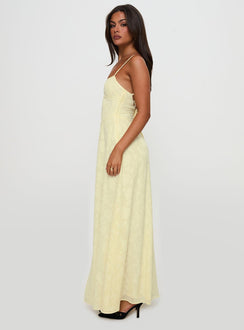 South Of France Maxikleid Gelb