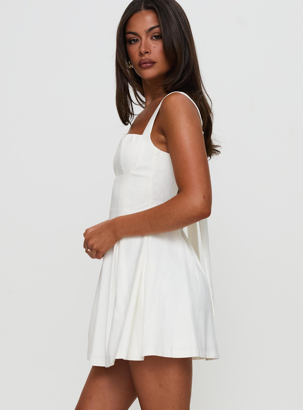Xanthus Minikleid Weiß