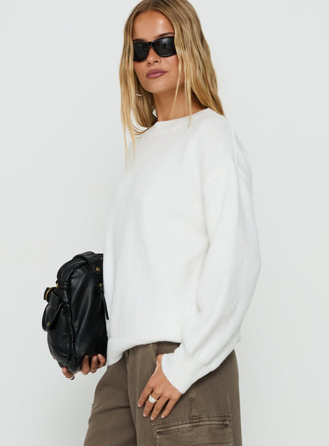 Ryanna Jumper White
